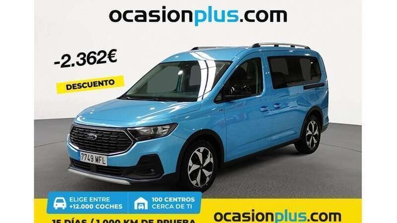 Azul Usado 2023 Ford Tourneo Connect Active Monovolumen | 23.000 € (Precio justo) - Imagen 1/1
