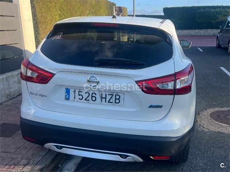 Begagnad Nissan Qashqai N-TEC 110 HK (80 kW) 2014 Vit SUV