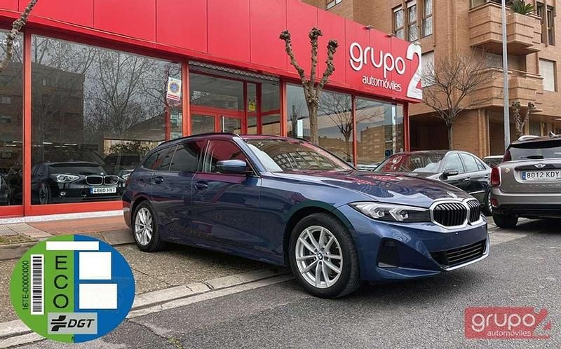 Usado BMW 320 190 CV (139 kW) 2022 Azul Familiar