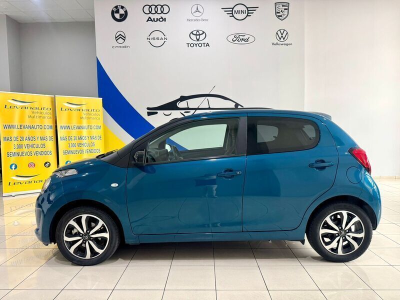 Usado Citroën C1 72 CV (52 kW) 2021 Azul Utilitario