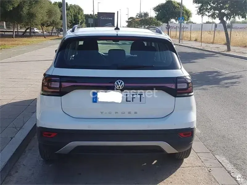 Usado VW T-Cross Advance 150 CV (110 kW) 2020 Blanco SUV