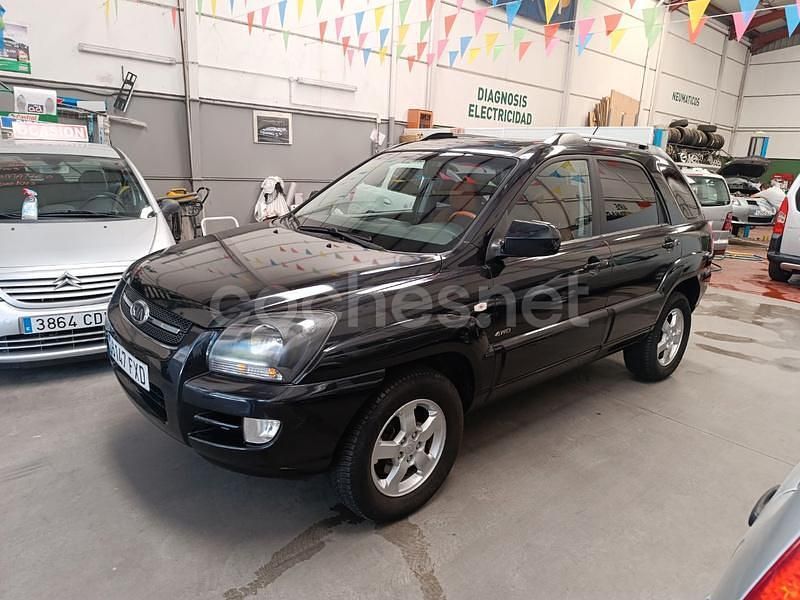 Negro Usado 2007 Kia Sportage EX SUV | 7499 € (Un poco caro) - Imagen 1/4