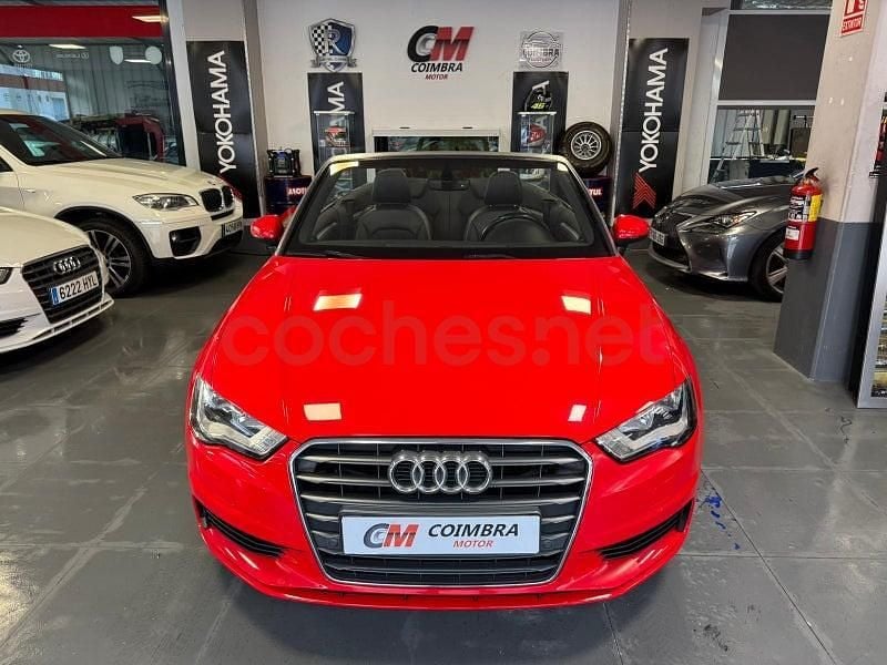Usado Audi A3 Cabriolet Attraction 150 CV (110 kW) 2016 Rojo Descapotable