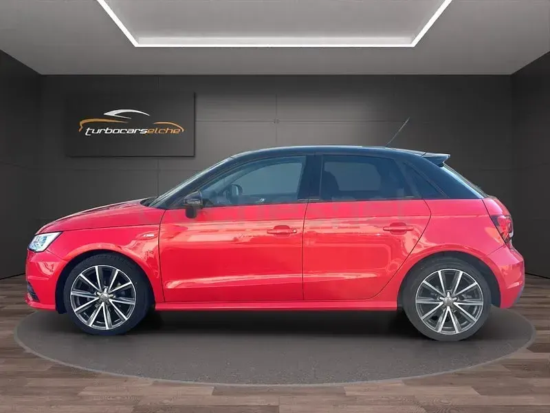Usado Audi A1 Sportback Design 90 CV (66 kW) 2015 Rojo Utilitario