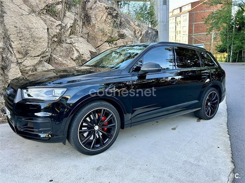 Usado Audi Q7 Design 218 CV (160 kW) 2016 Negro SUV