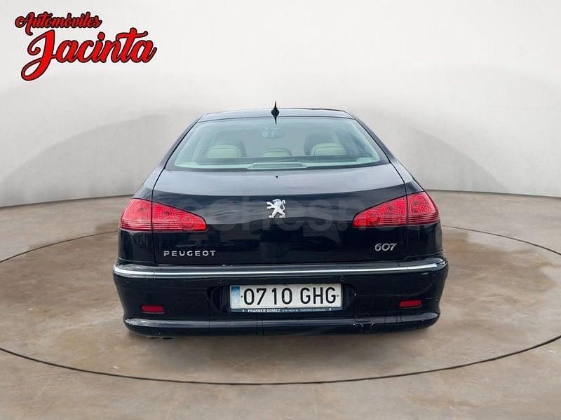 Usado Peugeot 607 204 CV (150 kW) 2008 Negro Berlina