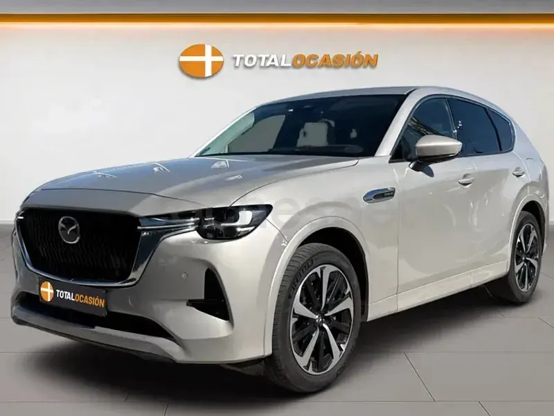 Usado Mazda CX-60 Takumi-Line 327 CV (240 kW) 2023 Gris / plata SUV