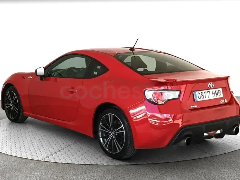 Usado Toyota GT86 GT 200 CV (147 kW) 2012 Rojo Coupe