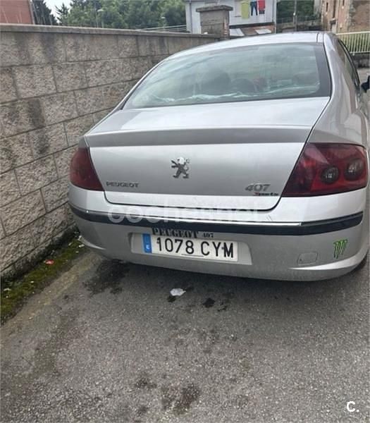 Usado Peugeot 407 Sport 136 CV (100 kW) 2004 Gris / plata Berlina