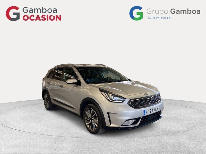 Gris Usado 2018 Kia Niro SUV | 14.990 € (Un poco caro) - Imagen 1/4