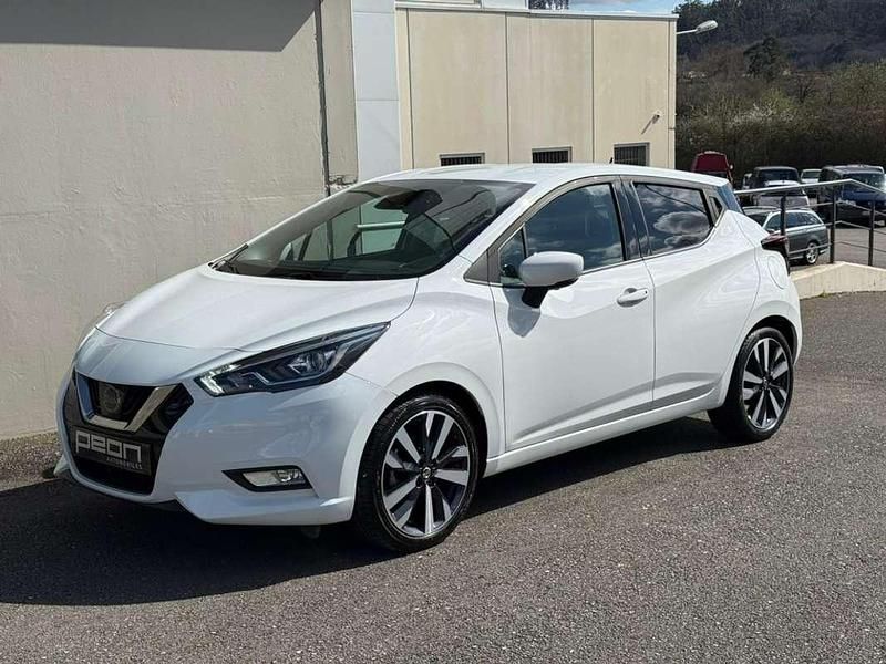Usado Nissan Micra S 90 CV (66 kW) 2017 Blanco Utilitario