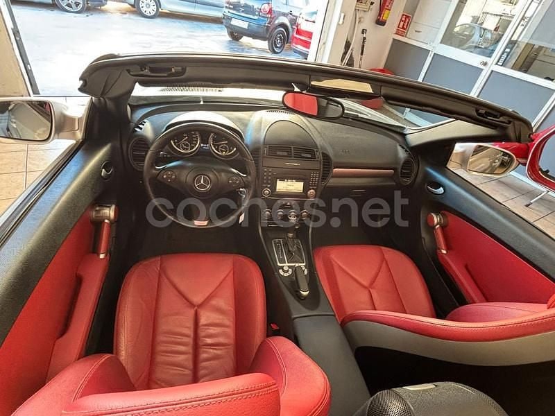 Usado Mercedes SLK200 184 CV (135 kW) 2008 Gris Descapotable