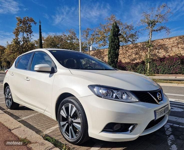 Blanco Usado 2015 Nissan Pulsar N-Connecta Berlina | 12.500 € (Precio justo) - Imagen 1/4
