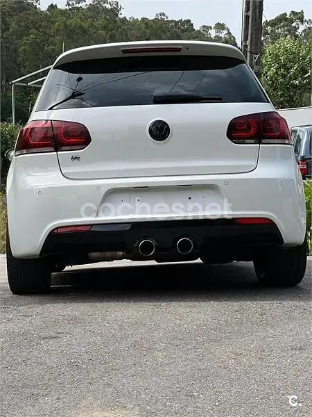 Usado VW Golf VI R 270 CV (198 kW) 2011 Blanco Utilitario