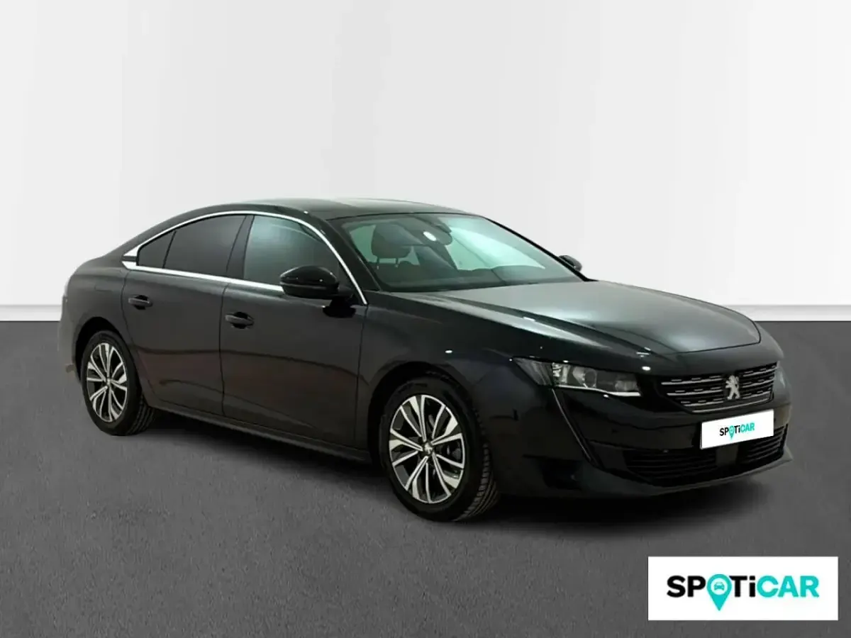 Usado Peugeot 508 Allure 130 CV (95 kW) 2021 Negro Berlina