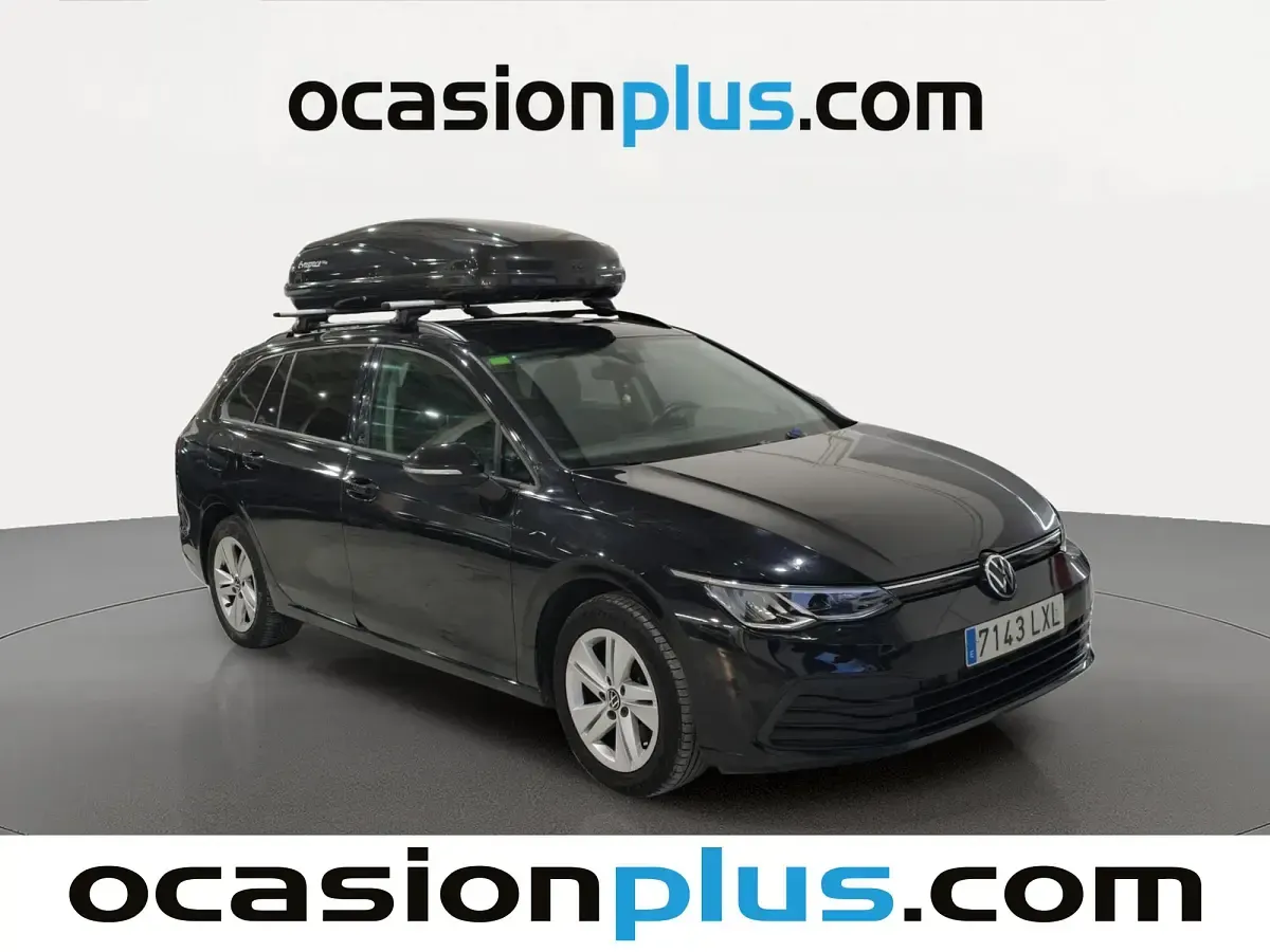 Usado VW Golf VII Life 115 CV (84 kW) 2021 Negro Utilitario