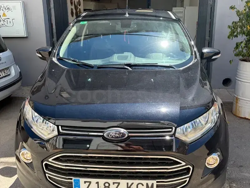 Usado Ford Ecosport Titanium 125 CV (91 kW) 2017 Negro SUV