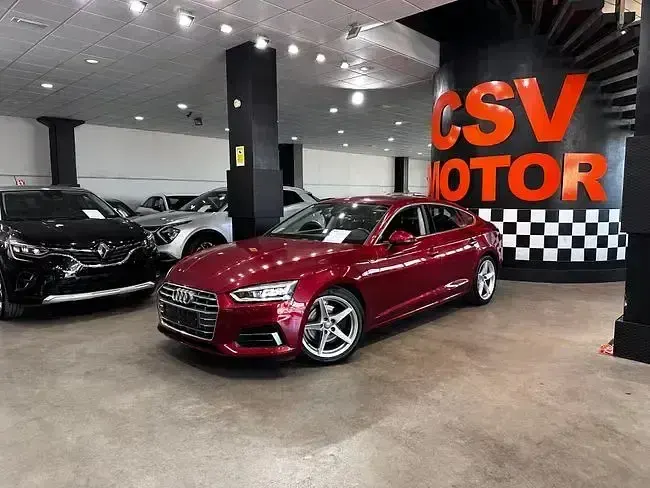 Occasion Audi A5 Sportback Sport 190 PK (139 kW) 2019 Rood Hatchback