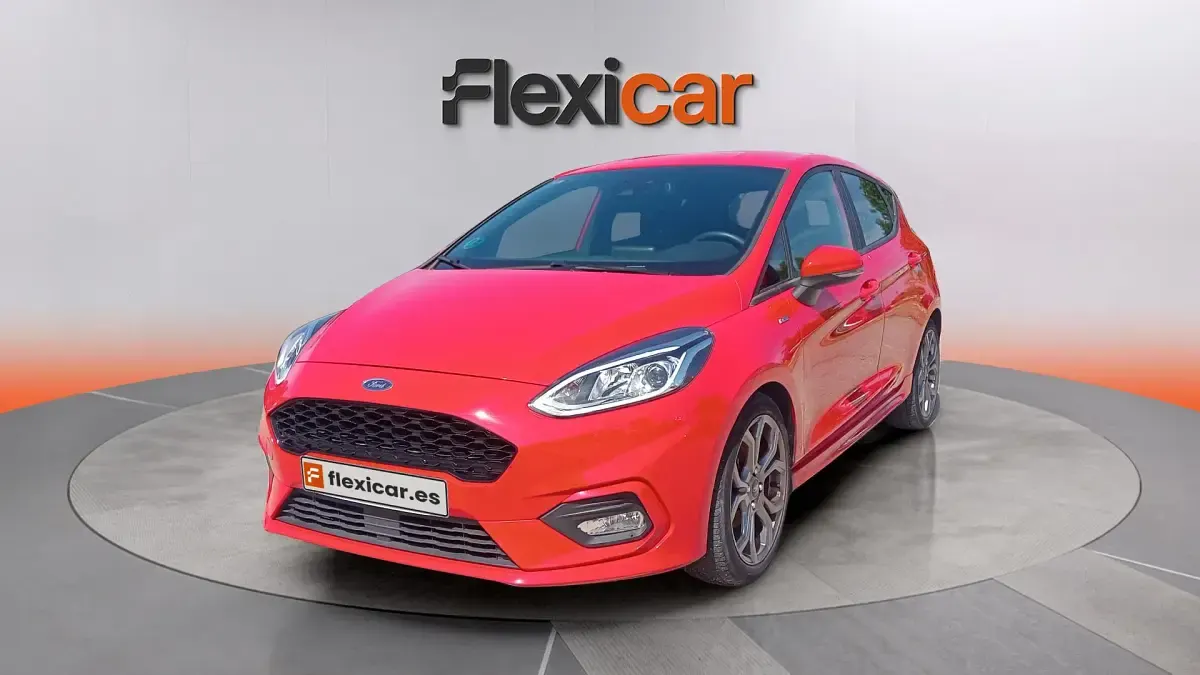 Usado Ford Fiesta ST-Line 125 CV (91 kW) 2021 Rojo Utilitario