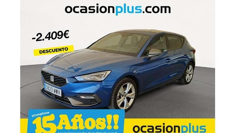 Azul Usado 2024 Seat Leon FR Utilitario | 24.091 € (Un poco caro) - Imagen 1/4