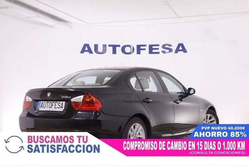 Usado BMW 318 143 CV (105 kW) 2008 Negro Berlina