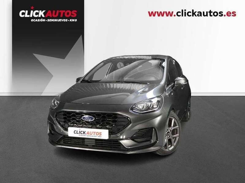 Gris Usado 2022 Ford Fiesta ST-Line Utilitario | 13.500 € (Buen precio) - Imagen 1/4