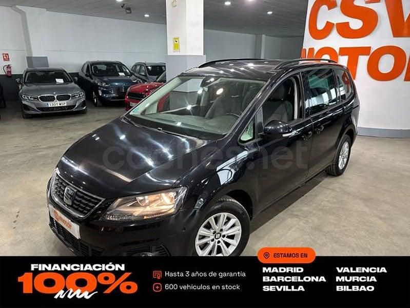 Usado Seat Alhambra Style 150 CV (110 kW) 2022 Negro Monovolumen
