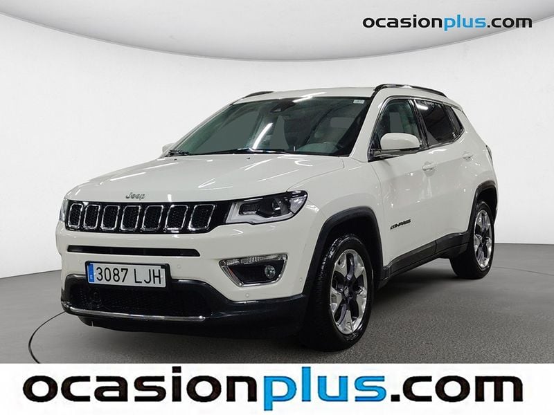 Blanco Usado 2020 Jeep Compass Limited SUV | 16.637 € (Buen precio) - Imagen 1/4