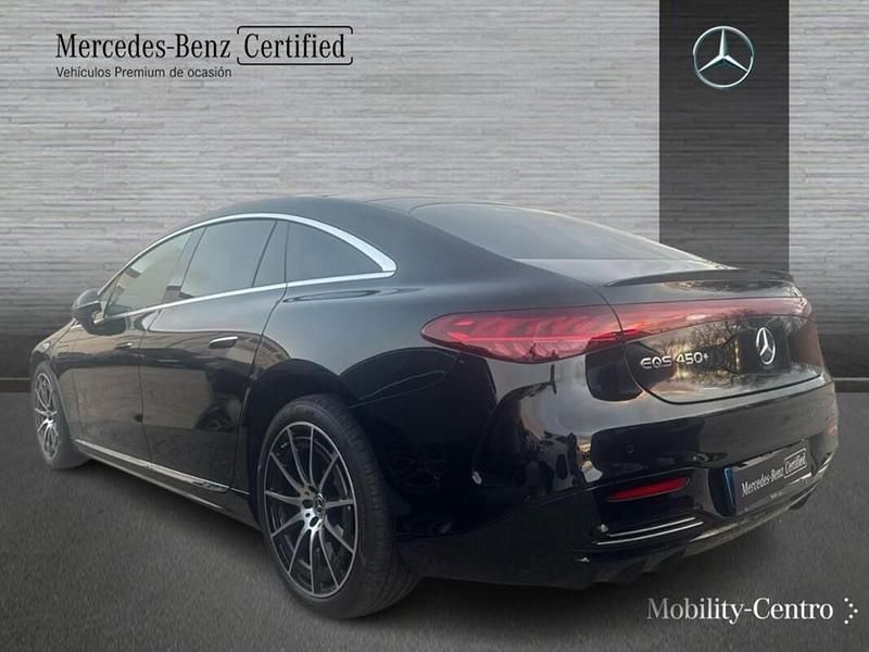 Usado Mercedes EQS450+ Edition 264 kW (360 CV) 2025 Negro obsidiana Berlina