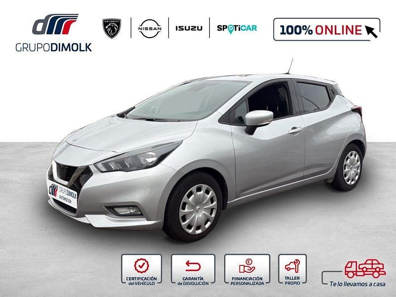 Usado Nissan Micra Acenta 92 CV (67 kW) 2022 Gris Utilitario