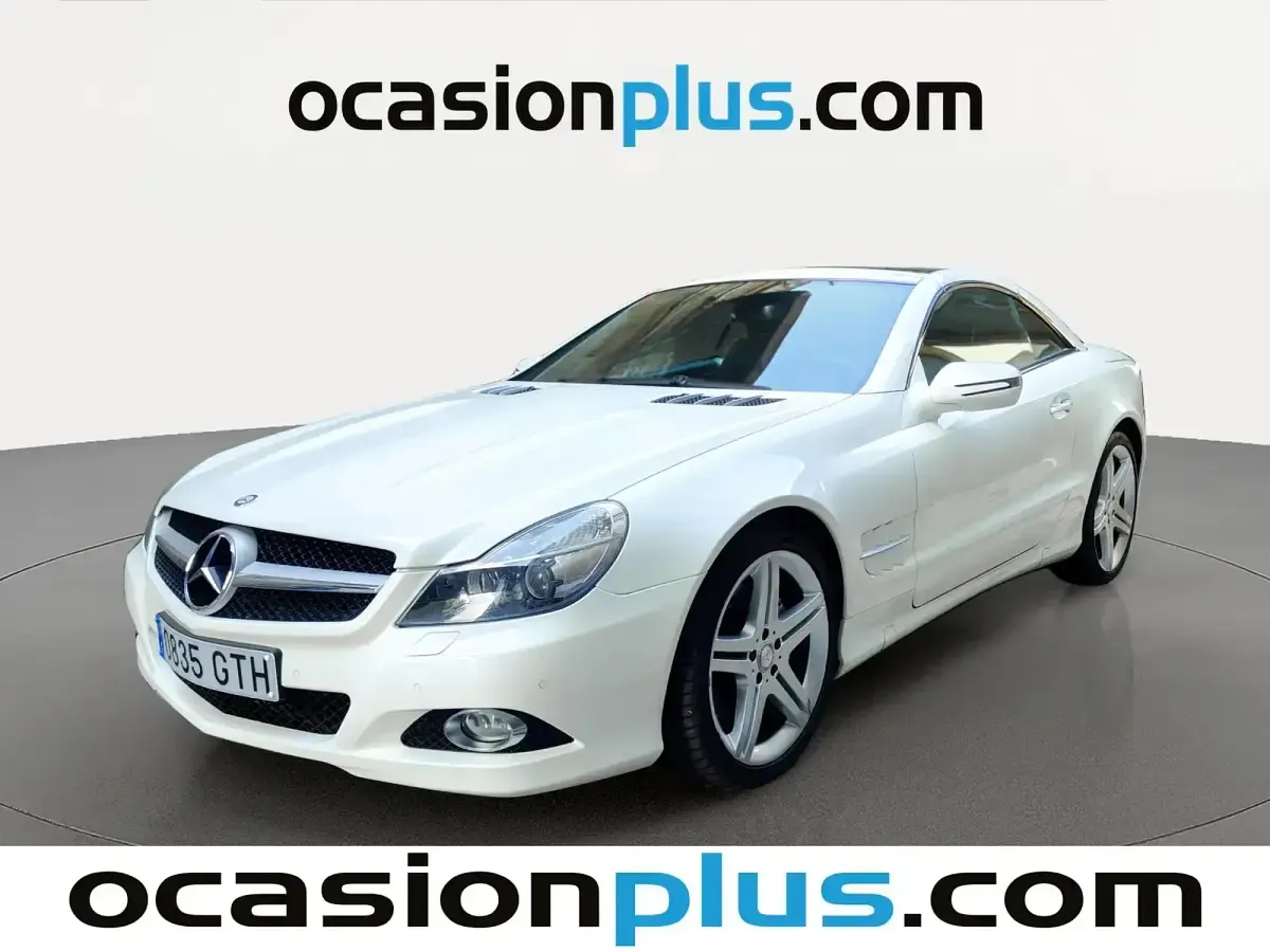 Usado Mercedes SL43 AMG AMG 315 CV (231 kW) 2010 Blanco Descapotable
