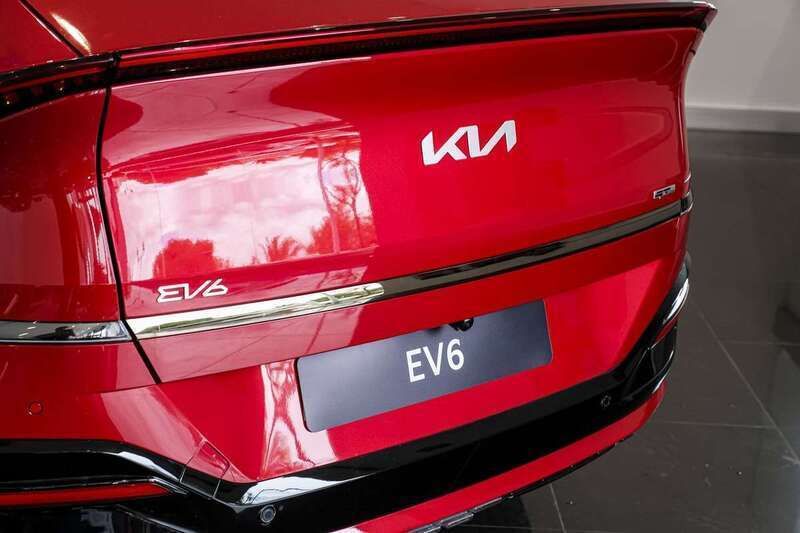 Usado Kia EV6 GT-Line 239 kW (325 CV) 2024 Rojo SUV