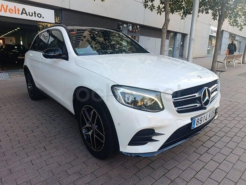 Usado Mercedes GLC250 204 CV (150 kW) 2017 Blanco SUV