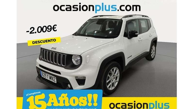 Blanco Usado 2024 Jeep Renegade Limited SUV | 20.091 € (Precio justo) - Imagen 1/4