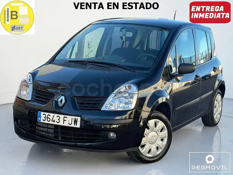Usado Renault Modus Authentique 86 CV (63 kW) 2006 Negro Monovolumen