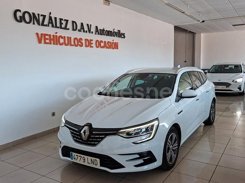 Blanco Usado 2021 Renault Mégane GrandTour Zen Familiar | 14.900 € (Un poco caro) - Imagen 1/4