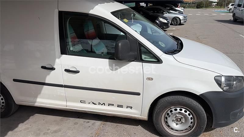 Usado VW Caddy Pro 75 CV (55 kW) 2015 Blanco Monovolumen