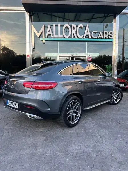 Usado Mercedes GLE350 258 CV (189 kW) 2017 Gris / plata Coupe