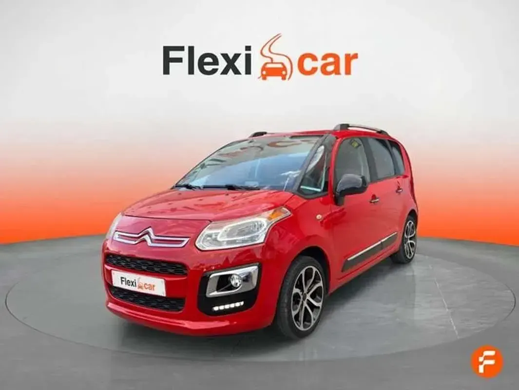 Usado Citroën C3 Feel 110 CV (80 kW) 2017 Rojo Monovolumen