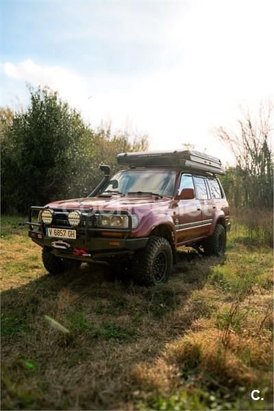Usado Toyota Land Cruiser 170 CV (125 kW) 1997 Granate SUV
