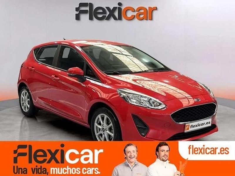 Rojo Usado 2021 Ford Fiesta Limited Utilitario | 9590 € (Buen precio) - Imagen 1/4