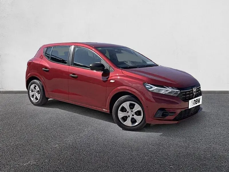 Usado Dacia Sandero Essentiel 91 CV (66 kW) 2024 Granate Berlina