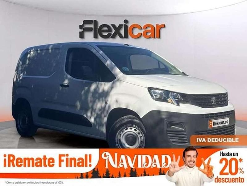 Blanco Usado 2020 Peugeot Partner Monovolumen | 9490 € (Buen precio) - Imagen 1/4