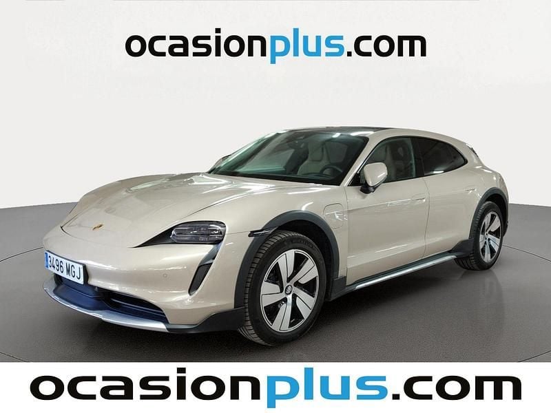 Usado Porsche Taycan Cross Turismo 350 kW (476 CV) 2023 Beige Monovolumen