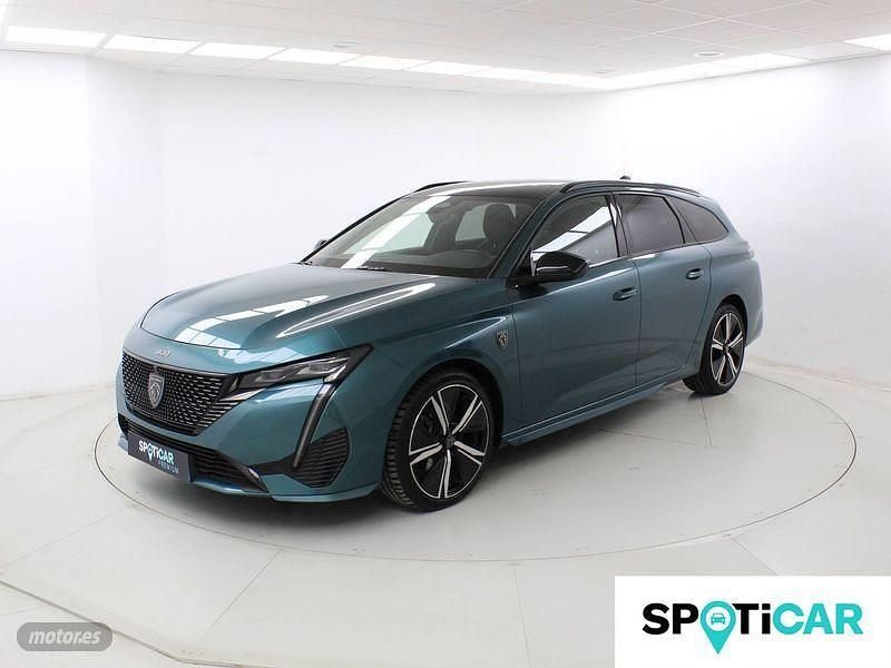 Azul Usado 2022 Peugeot 308 SW GT Familiar | 24.900 € (Precio justo) - Imagen 1/4