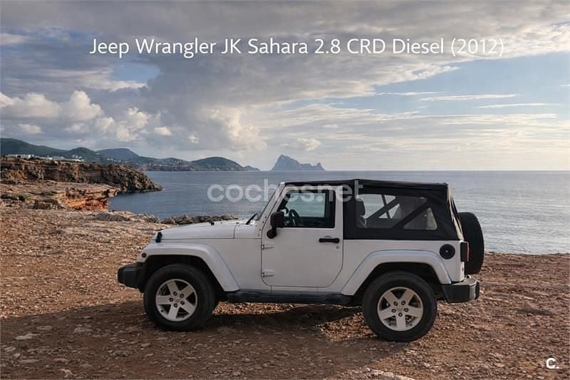 Usado Jeep Wrangler Sahara 200 CV (147 kW) 2013 Blanco SUV