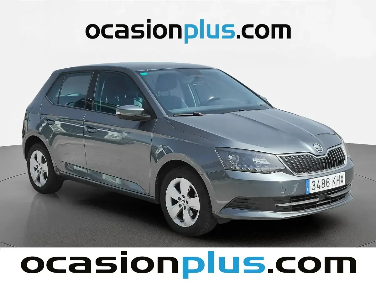 Usado Skoda Fabia 75 CV (55 kW) 2018 Gris