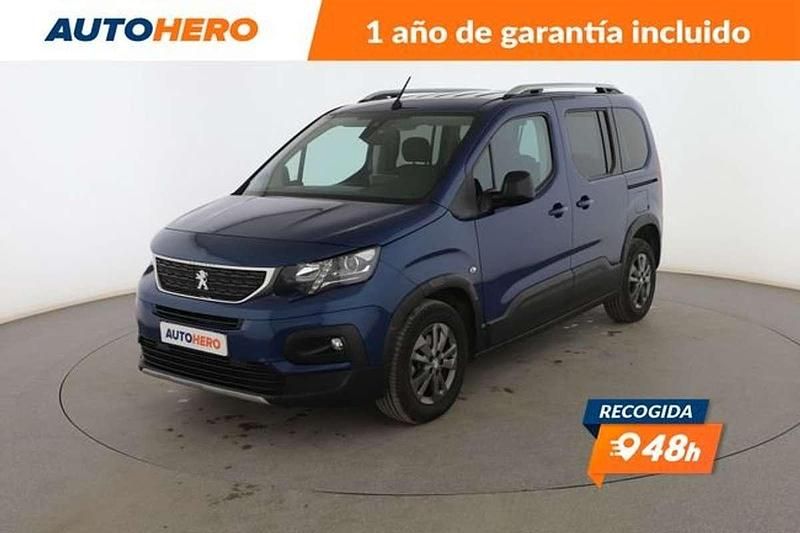 Azul Usado 2022 Peugeot Rifter Allure Monovolumen | 20.380 € (Precio justo) - Imagen 1/3