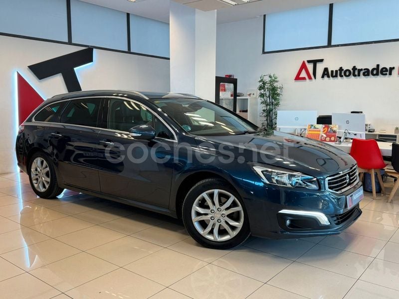Usado Peugeot 508 Active 150 CV (110 kW) 2018 Azul Berlina