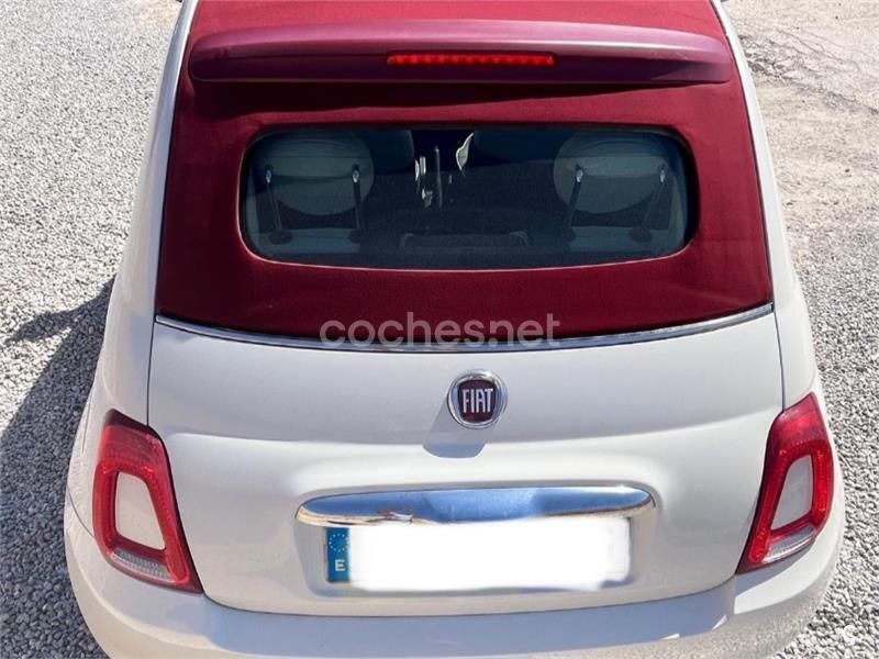 Blanco Usado 2019 Fiat 500C Pop Descapotable | 10.600 € (Precio justo) - Imagen 1/4